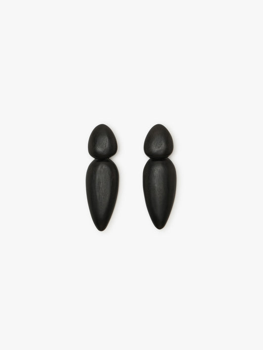 Sao Paulo earrings: black